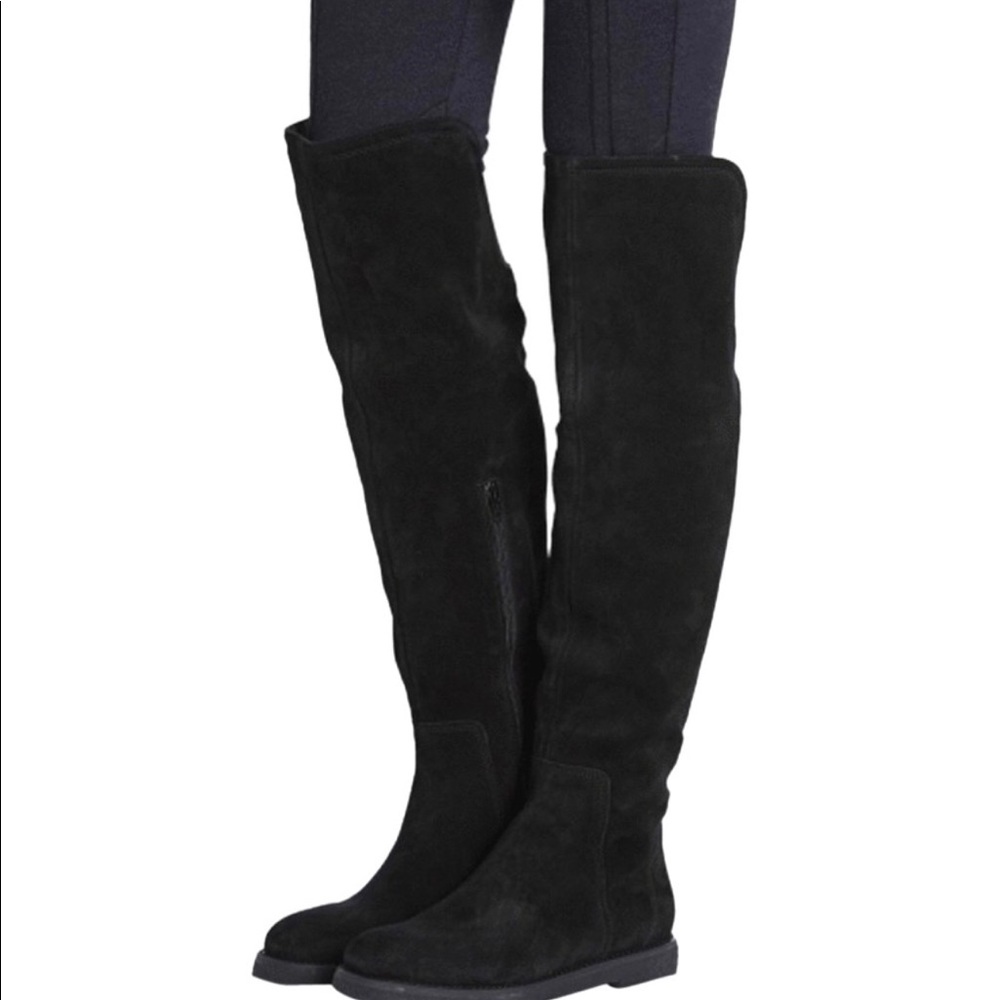 Vince Coleton over the knee suede boots
